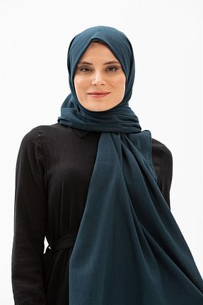 شال آبی زنانه پنبه ای Eliş Şile Bezi - کد 314404366
