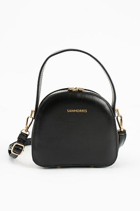 کیف دوشی مشکی زنانه چرم مصنوعی Sanmorris - کد 921299069