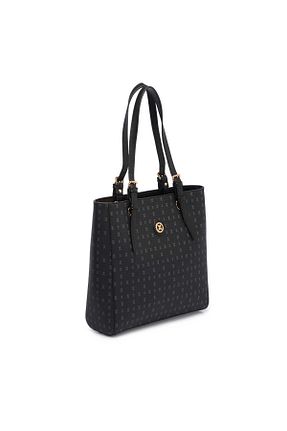 کیف دوشی مشکی زنانه پارچه ای Tergan - کد 905973328