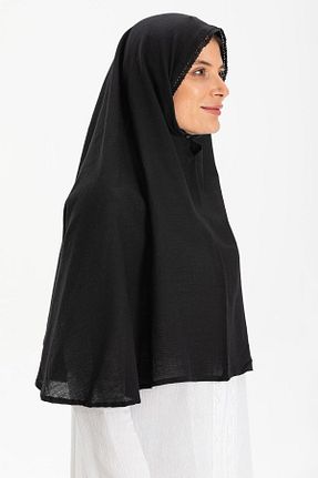 شال مشکی زنانه پنبه ای Eliş Şile Bezi - کد 381610633