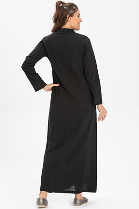 کلاه و ابایا مشکی زنانه پنبه ای Eliş Şile Bezi - کد 92945873