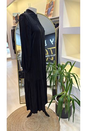 لباس مشکی زنانه بافتنی Nuss - کد 924115429