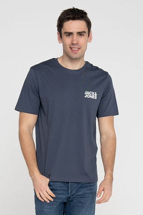 پولوشرت آبی مردانه %100 پنبه Jack & Jones - کد 923259688