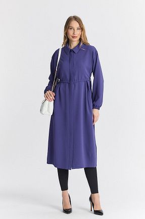 کلاه و ابایا بنفش زنانه بافتنی Zühre - کد 923264373