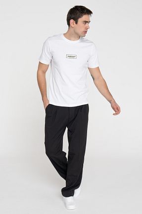 شلوار مشکی مردانه الاستان - ویسکون - پلی استر Jack & Jones - کد 886399192
