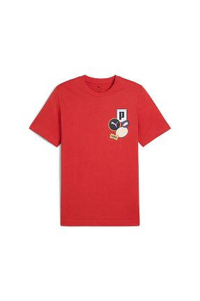 تیشرت اسپرت قرمز مردانه رگولار Puma - کد 897223535