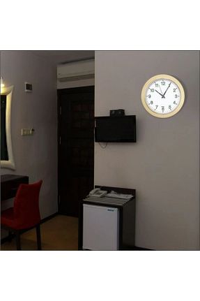 ساعت دیواری سفید 30 * 30 M3DECORİUM - کد 34741679
