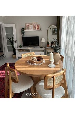 ست میز آشپزخانه نباتی MDF holzwelt - کد 921682486