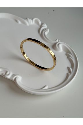 دستبند استیل (فولاد) طلائی استیل (فولاد) Soles - کد 923121992