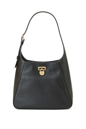 کیف دوشی مشکی زنانه Lauren Ralph Lauren - کد 923254458