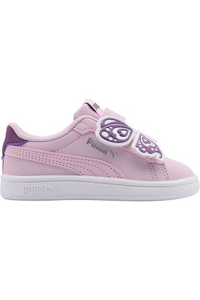 کفش اسنیکر بنفش بچه گانه چسبی Puma - کد 923242453