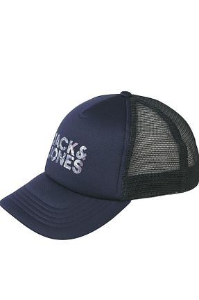 کلاه سرمه ای مردانه پلی استر Jack & Jones - کد 923137120