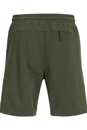 شلوارک و برمودا خاکی مردانه الاستین Jack & Jones - کد 923215348