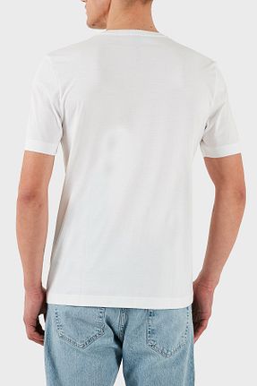 تیشرت سفید مردانه رگولار BOSS - کد 923273080