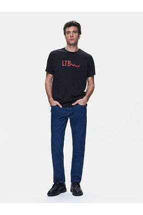 تیشرت مشکی مردانه رگولار Ltb - کد 923226470