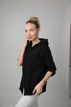 پیراهن مشکی زنانه رگولار Cottoncool - کد 923265743