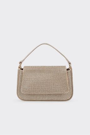 کیف دستی طلائی زنانه چرم مصنوعی Elle - کد 923184483