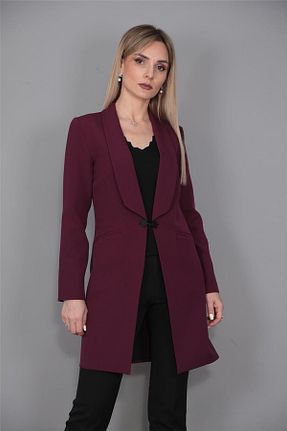 کت بنفش زنانه Comfort ÖNDER ÖZSOY - کد 744882660