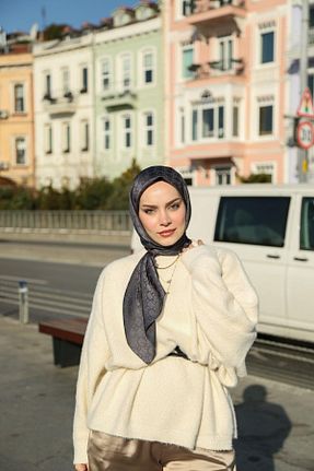 روسری طوسی 90 x 90 Hint İpek - کد 923218612