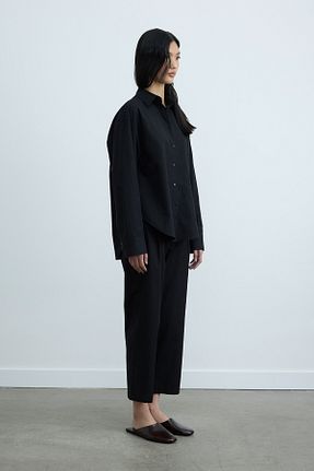 پیراهن مشکی زنانه اورسایز Suud Collection - کد 923253564