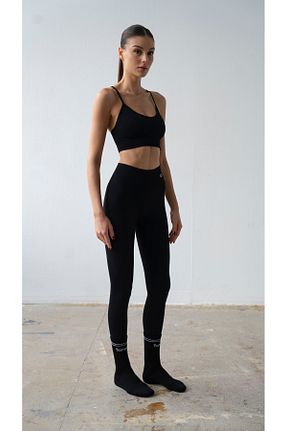ساق شلواری اسپرت مشکی زنانه بلند Flamefit Wear - کد 924117215