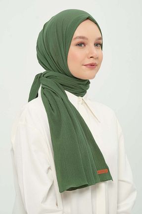 شال سبز زنانه جاز Madame Polo - کد 923271496