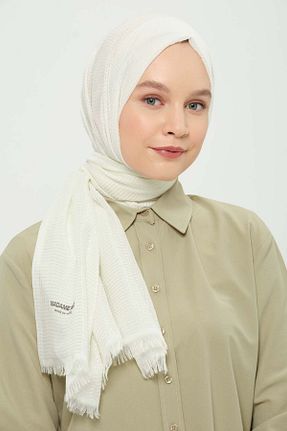 شال بژ زنانه Kesik Elyaf Madame Polo - کد 923262899