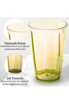 لیوان زرد پلاستیک shop - کد 923282874