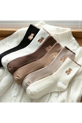 جوراب رنگی زنانه پنبه ای Sportingen - کد 923217134