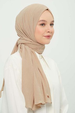 شال بژ زنانه جاز Madame Polo - کد 923278750
