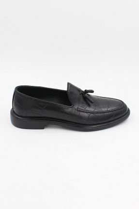 کفش کلاسیک مشکی مردانه پاشنه کوتاه (1 - 4 سانتی متر) ENDİCAN - کد 708476523
