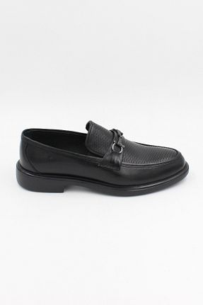کفش کلاسیک مشکی مردانه پاشنه کوتاه (1 - 4 سانتی متر) ENDİCAN - کد 708470483