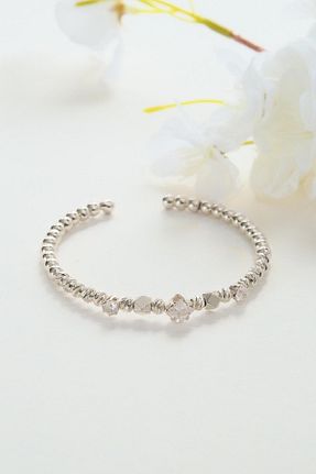 دستبند جواهر طوسی زنانه زیرکن AURRARİ - کد 923320768