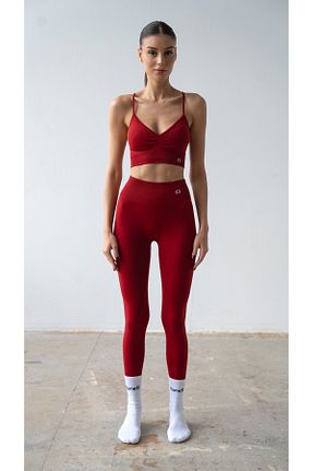 ست بالاتنه و پائین تنه اسپرت زرشکی زنانه Flamefit Wear - کد 924126130
