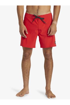 شلوارک ساحلی قرمز مردانه بافتنی Quiksilver - کد 834342981