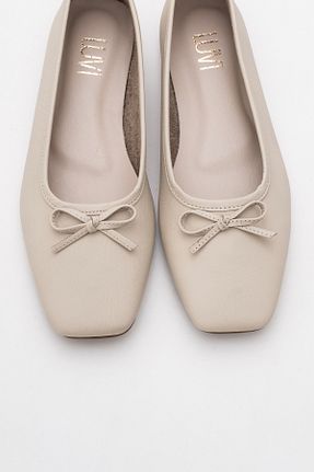 بابت نباتی زنانه چرم خالص luvishoes - کد 923314373
