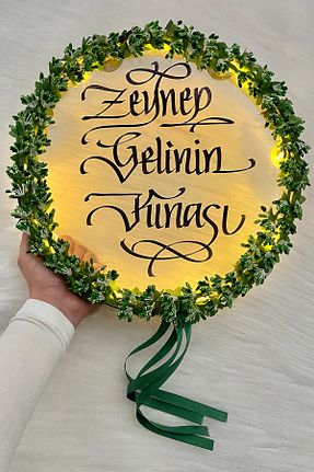 عقد و عروسی و حنابندان سبز ZEYMERADE - کد 923370435