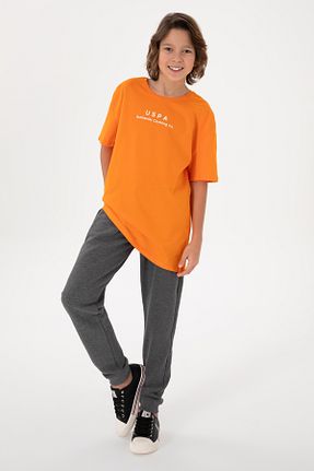 شلوار کرمگن طوسی بچه گانه Comfort U.S. Polo Assn. - کد 882742395