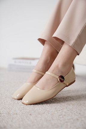 بابت مشکی زنانه چرم مصنوعی Cananın Pabuçları - کد 923369993
