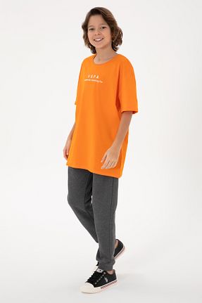 شلوار کرمگن طوسی بچه گانه Comfort U.S. Polo Assn. - کد 882742395