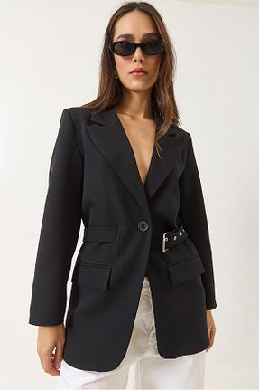 کت مشکی زنانه Straight Bianco Lucci - کد 923369762