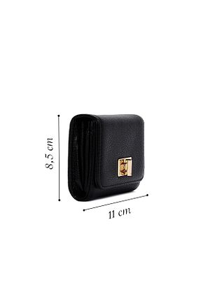 کیف پول مشکی زنانه ابعاد کوچک Derimod - کد 788104529