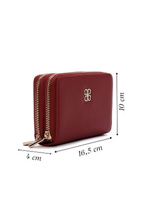 کیف پول قرمز زنانه چرم مصنوعی Derimod - کد 788104491