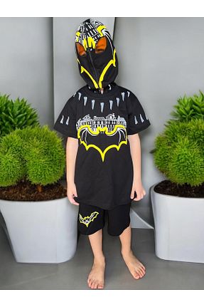 ست بالاتنه و پائین تنه مشکی بچه گانه بافتنی Gigas - کد 924244086