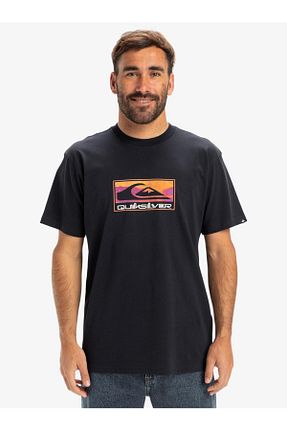 تیشرت اسپرت مشکی مردانه رگولار Quiksilver - کد 923442472