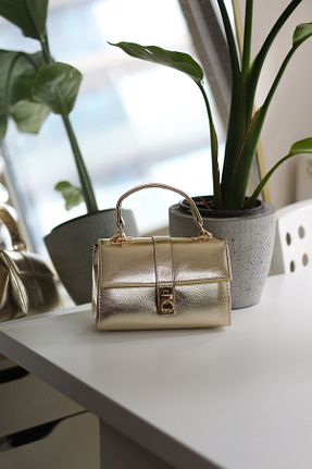 کیف دوشی متالیک زنانه چرم مصنوعی Moom Bag - کد 923424057