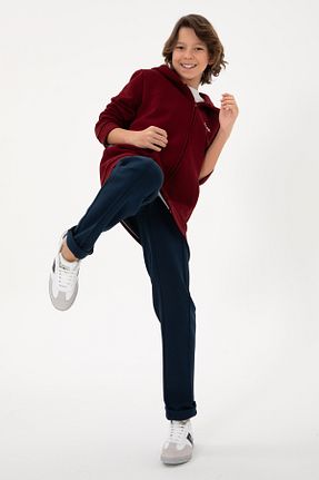 شلوار کرمگن سرمه ای بچه گانه رگولار U.S. Polo Assn. - کد 888513663