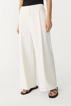 شلوار نباتی زنانه پلی استر Stradivarius - کد 923375532
