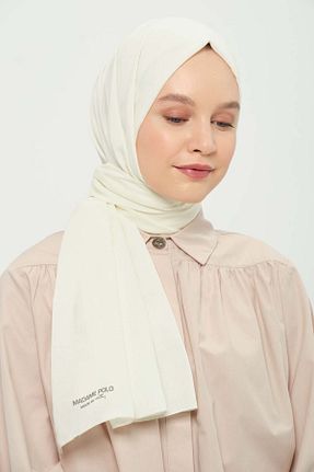 شال نباتی زنانه پنبه پلی استر Madame Polo - کد 923399890