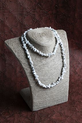 گردنبند جواهر رنگی زنانه ÇAKRA DOĞAL TAŞ - کد 923385492